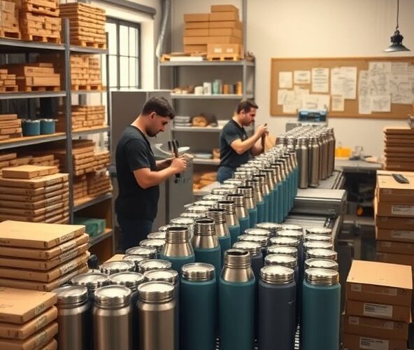 Jak obniżyć koszt produkcji termosów reklamowych w małej firmie?