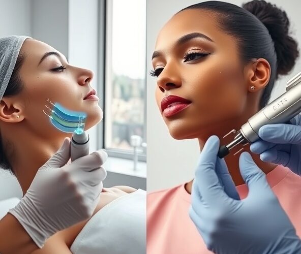 HIFU czy RF mikroigłowa do ujędrniania skóry w Dąbrowie Górniczej?