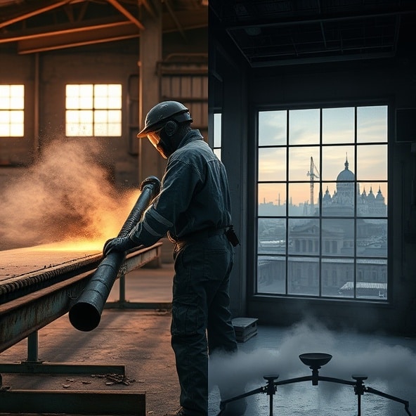 warszawa piaskowanie metalu