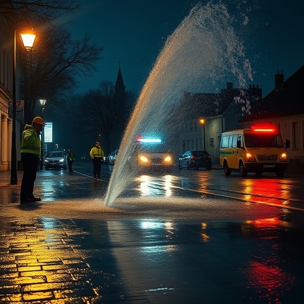 wyciek wody jędrzejów