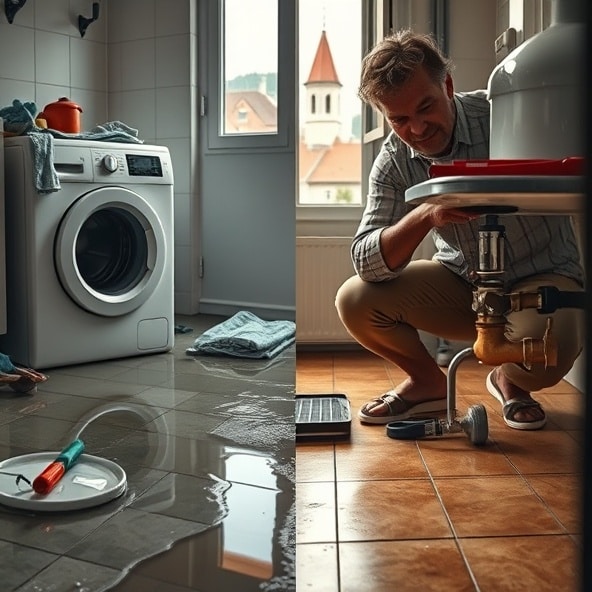 wyciek wody jędrzejów