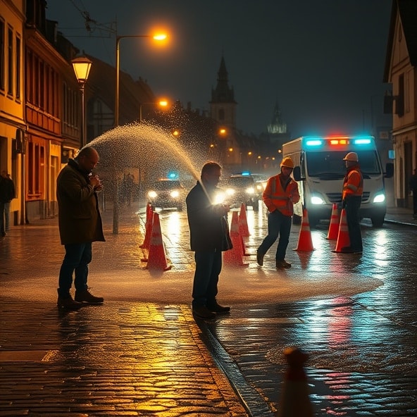 wyciek wody jędrzejów