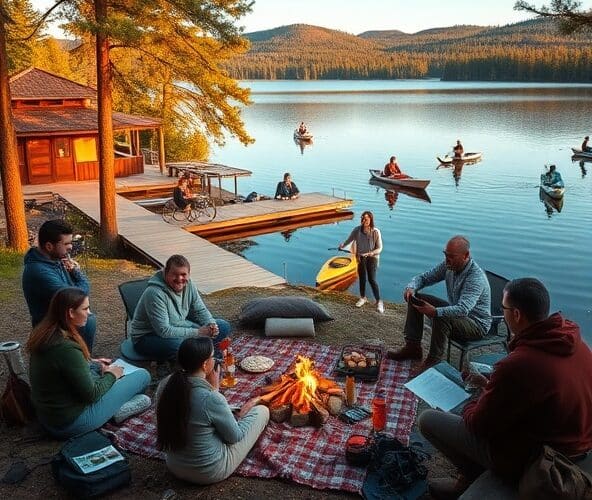 Jak zaplanować wyjazd integracyjny na Mazury dla zespołu zdalnego?