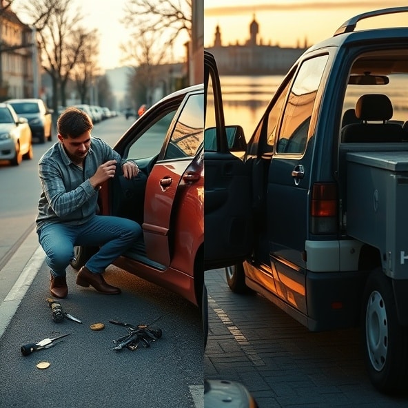 wymiana zamków samochodowych warszawa