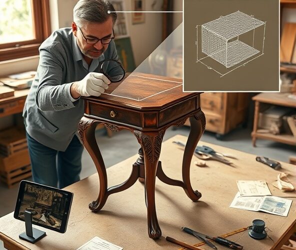 Automat wyceny czy rzeczoznawca — jak wycenić zabytkowy stolik?