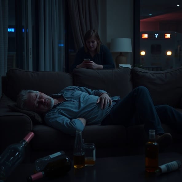 zachowanie alkoholika