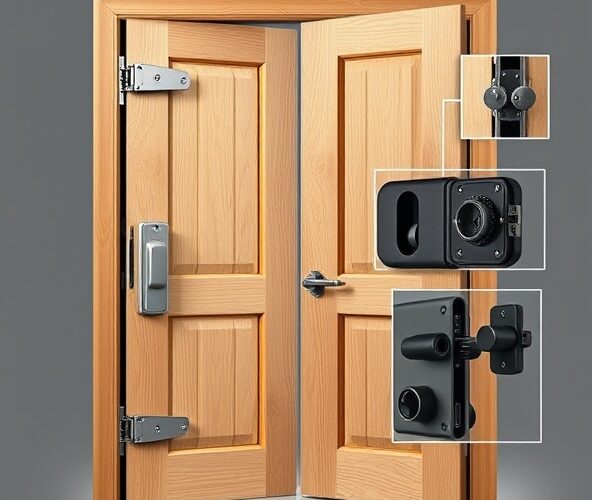 Zamki antywłamaniowe do drzwi wejściowych: listwowy czy wpuszczany?