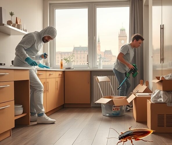 Jak przygotować mieszkanie na zwalczanie prusaków w Warszawie?