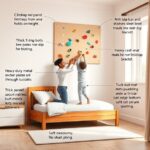 ścianka wspinaczkowa do pokoju dziecka