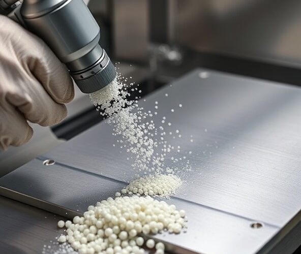 Jak używać granulatu do szkiełkowania stali nierdzewnej bez rys?