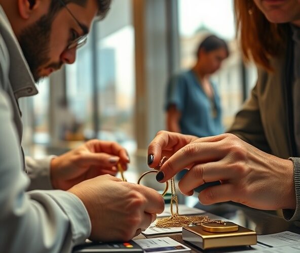 Jak w Warszawie sprawdzić autentyczność złotego naszyjnika przed zakupem w galerii lub lombardzie?