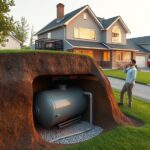 Czy zbiornik podziemny na gaz opłaca się przy domu bez przyłącza gazowego? zbiornik podziemny na gaz