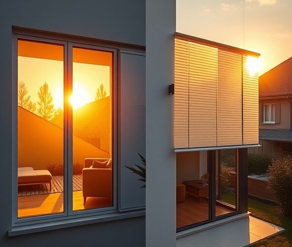 Jakie żaluzje fasadowe w Mińsku Mazowieckim najlepiej zmniejszą nagrzewanie salonu z oknami na zachód?