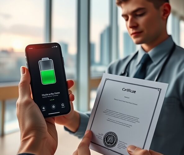 Czy w Warszawie da się uzyskać certyfikat stanu baterii Apple?