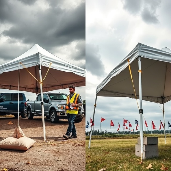 namiot ekspresowy 3x3