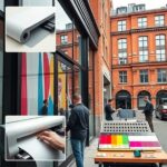 druk na folii samoprzylepnej łódź