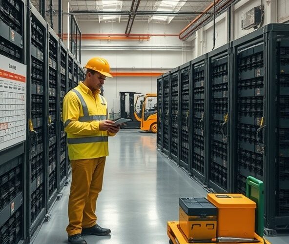 Kiedy planować naprawę akumulatorów, by zminimalizować przestoje?