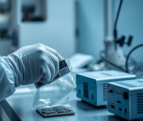 Jak dobrać jonizator antystatyczny do wybierania z rękawów?