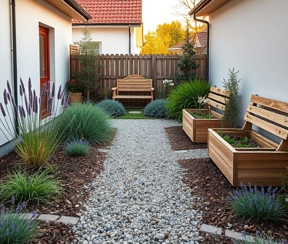 Jak dobrać niskopielęgnacyjne rośliny do aranżacji ogrodu w Błoniu?