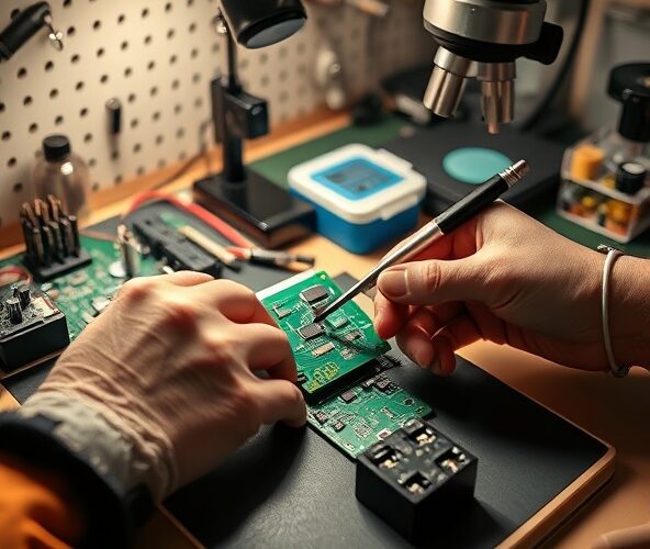 Jakie narzędzia usprawnią ręczny montaż smt w małej pracowni?