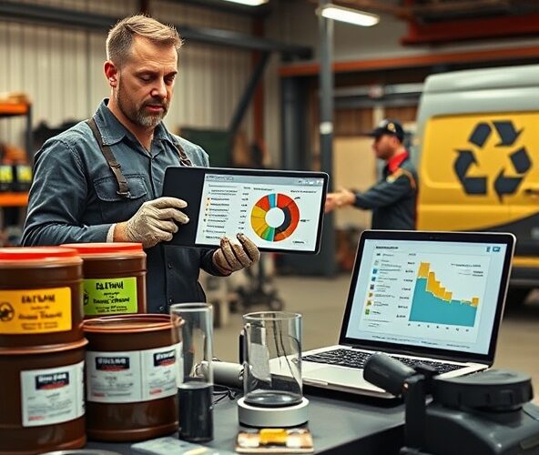 Jak wykorzystać porównywarkę skupu zużytego oleju silnikowego dla warsztatu?