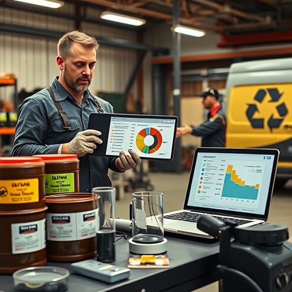 skup zużytego oleju silnikowego