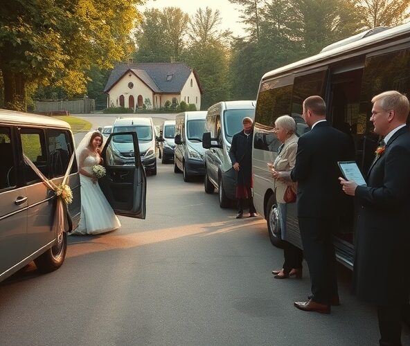 Pary planujące wesele w Piasecznie: jak zorganizować transport bez spóźnień?